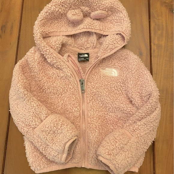 North face jacket for toddlers, pink - Picture 1 of 3